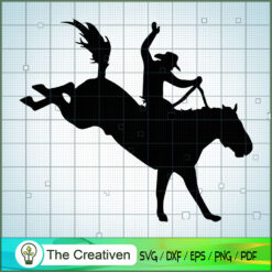Cowboy And Crazy Horse SVG, Yellowstone SVG, Cowboy SVG