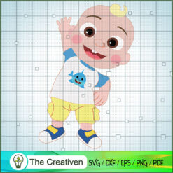 Funny Baby J.J SVG, Cocomelon SVG, Cartoon Movie SVG