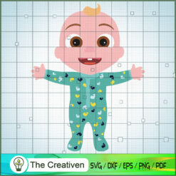 J.J Cocomelon SVG, Cocomelon SVG, Cartoon Movie SVG