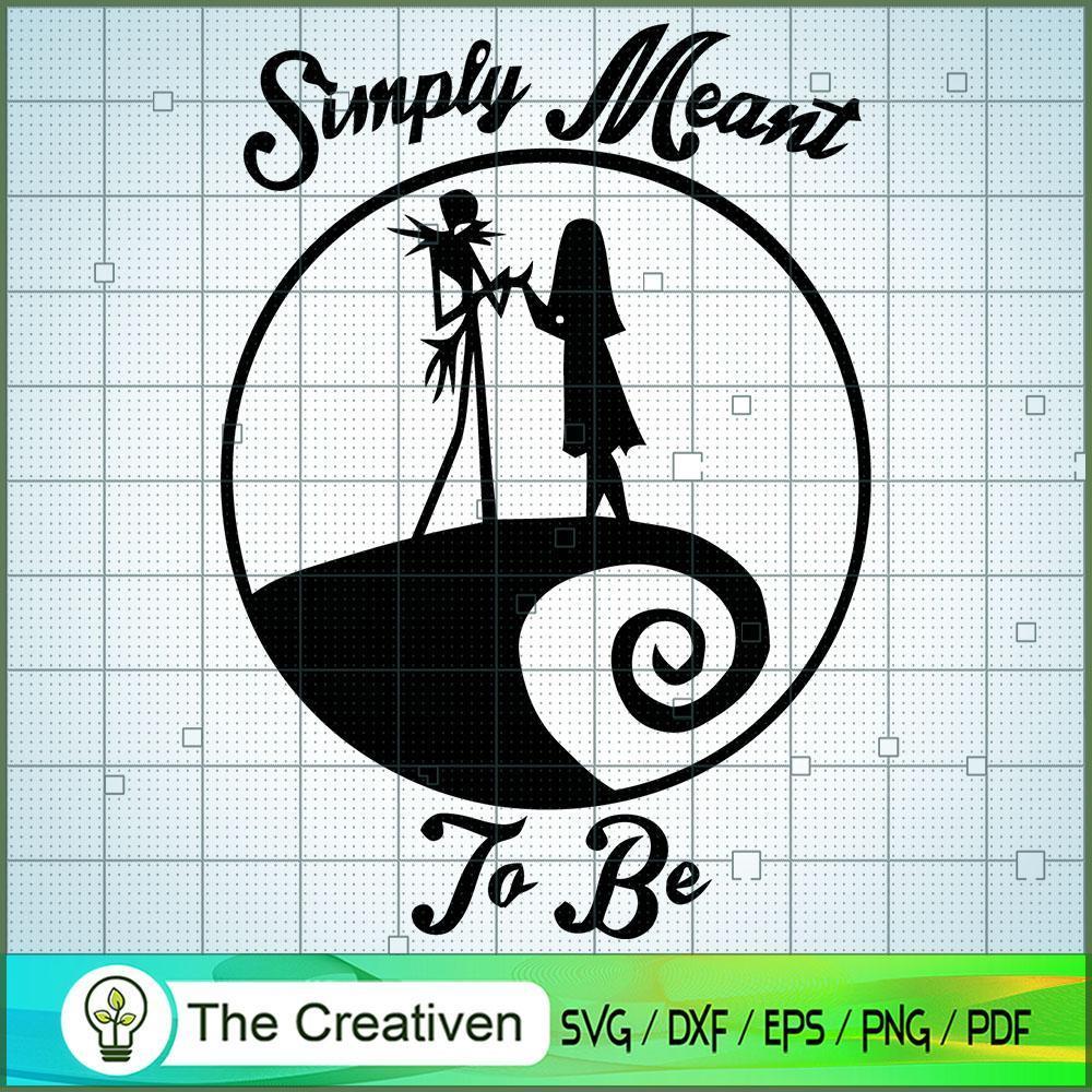 Simply Meant To Be SVG, Nightmare SVG, Halloween SVG 1 Simply Meant To Be SVG, Nightmare SVG, Halloween SVG