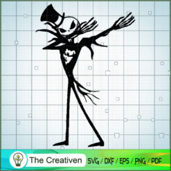 Jack Skellington Dab SVG, Nightmare SVG, Halloween SVG