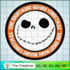 Orange Logo The Nightmare Be SVG Cut File for Cricut