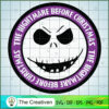 Purple Logo The Nightmare Be SVG Cut File for Cricut 2 Artboard 134 copy