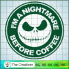 Green Logo The Nightmare Bef SVG Cut File for Cricut