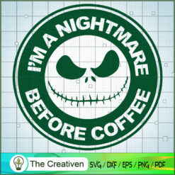 Green Logo The Nightmare Bef SVG Cut File for Cricut