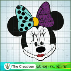 Sally Minnie SVG, Nightmare SVG, Halloween SVG