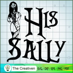 His Sally SVG, Nightmare SVG, Halloween SVG