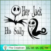 Her Jack His Sally SVG, Nightmare SVG, Halloween SVG