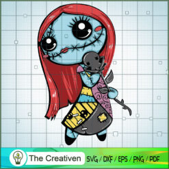 Baby Sally Doll SVG, Nightmare SVG, Halloween SVG