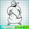 Oogie Boogie Outline SVG, Nightmare SVG, Halloween SVG 3 Artboard 151 copy