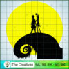 Couple On The Verge SVG, Nightmare SVG, Halloween SVG
