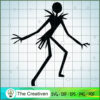 Shadow Pose Jack Skellington SVG, Nightmare SVG, Halloween SVG 2 Artboard 83 copy