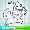 Oogie Boogie Happy SVG, Nightmare SVG, Halloween SVG