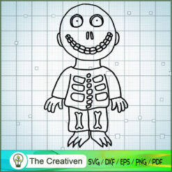 Sock Skellington SVG, Nightmare SVG, Halloween SVG