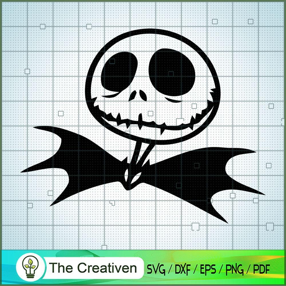 Shadow Head Jack Skellington SVG Cut File for Cricut & Design 22786 1 Shadow Head Jack Skellington SVG Cut File for Cricut & Design 22786