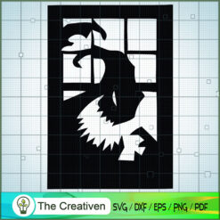 Window Oogie Boogie SVG, Nightmare SVG, Halloween SVG