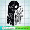 Sally And Jack Skellington Half SVG, Nightmare SVG, Halloween SVG 3 Artboard 75 copy
