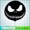Black Head Jack Skellington SVG, Nightmare SVG, Halloween SVG 2 Artboard 70 copy