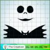 Bat Jack SVG, Nightmare SVG, Halloween SVG