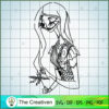 Sally Happy SVG, Nightmare SVG, Halloween SVG