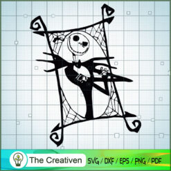 Jack Skellington Elegant SVG, Nightmare SVG, Halloween SVG