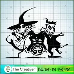 Lock, Shock And Barrel SVG, Nightmare SVG, Halloween SVG