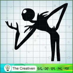 Shadow Of Jack Skellington SVG, Nightmare SVG, Halloween SVG