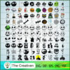 The Nightmare Before Christmas Bundle  SVG Cut File fo Design 22601
