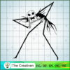 Jack Skellington Angry SVG, Nightmare SVG, Halloween SVG 2 Artboard 183 copy