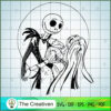Jack Skellington and Sally L SVG Cut File for Cricut