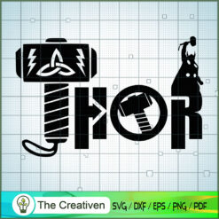 Thor SVG Cut File for Cricut & Silhouette