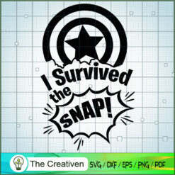 I Survived The Snap! Captain SVG Cut File for Cricut