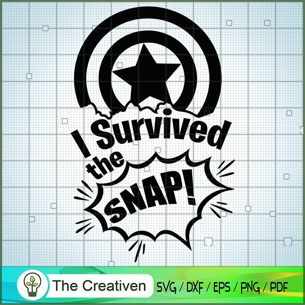 I Survived The Snap! Captain SVG Cut File for Cricut 1 I Survived The Snap! Captain SVG Cut File for Cricut