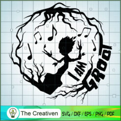 I am Groot SVG Cut File for Cricut & Silhouette