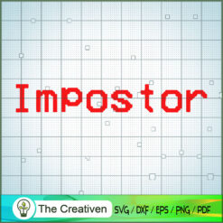 Impostor Logo SVG Cut File for Cricut & Silhouette Design 22417