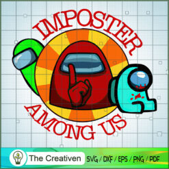 Impostor Among Us SVG Cut File for Cricut & Silhouette