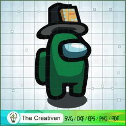 Among Us Trick Hat SVG Cut File for Cricut & Silhouette