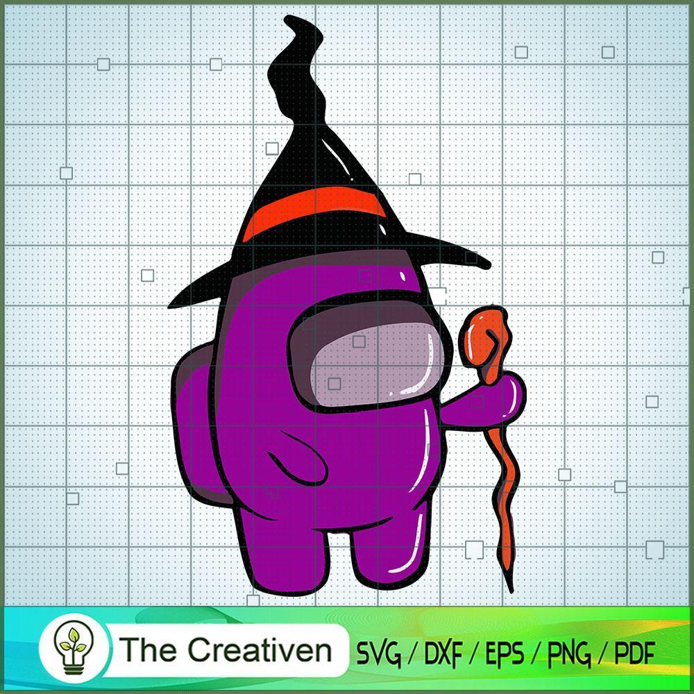 Witch Among Us SVG Cut File for Cricut & Silhouette 1 Witch Among Us SVG Cut File for Cricut & Silhouette