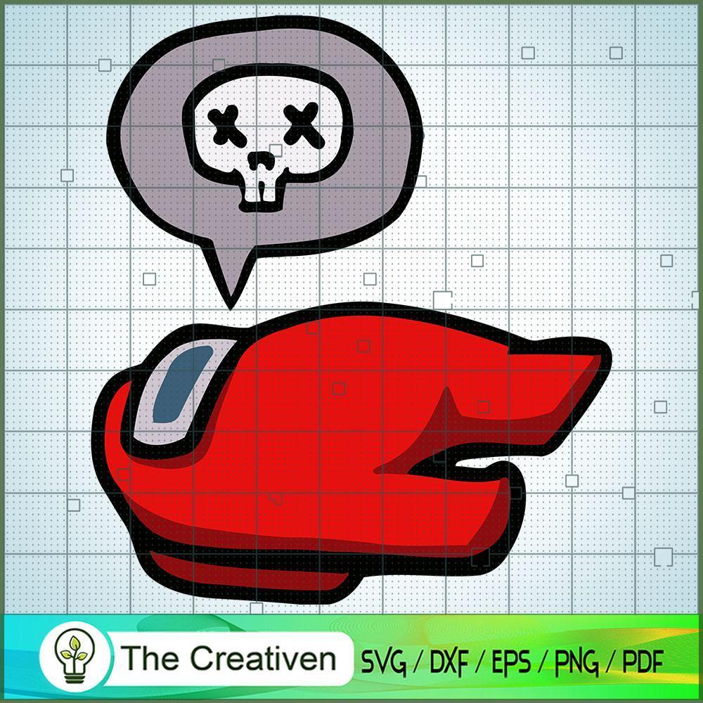 Among Us Is Dead SVG Cut File for Cricut & Silhouette 1 Among Us Is Dead SVG Cut File for Cricut & Silhouette
