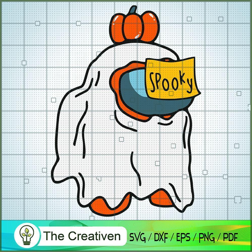 Among Us Spooky SVG Cut File for Cricut & Silhouette 1 Among Us Spooky SVG Cut File for Cricut & Silhouette