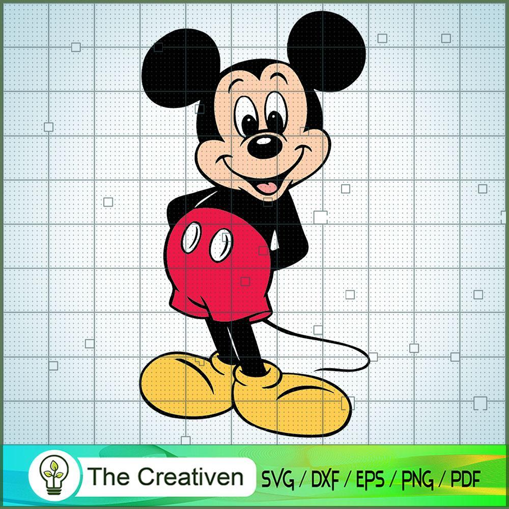 Hi Mickey Mouse SVG Cut File for Cricut & Silhouette 1 Hi Mickey Mouse SVG Cut File for Cricut & Silhouette