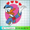 Daisy Duck Love Heart SVG Cut File for Cricut & Silhouette 2 disney121 69 copy