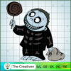 Shock The Nightmare Before C SVG Cut File for Cricut