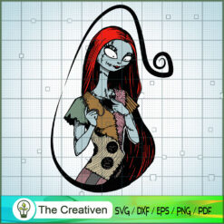 Sally Wife's Jack Skellington SVG Cut File for Cricut & Silhouette