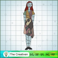 Sally The Nightmare SVG Cut File for Cricut & Silhouette