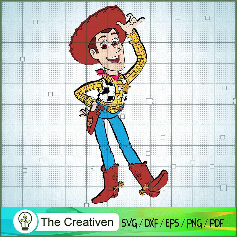 Woody Cool Toy SVG Cut File for Cricut & Silhouette 1 Woody Cool Toy SVG Cut File for Cricut & Silhouette