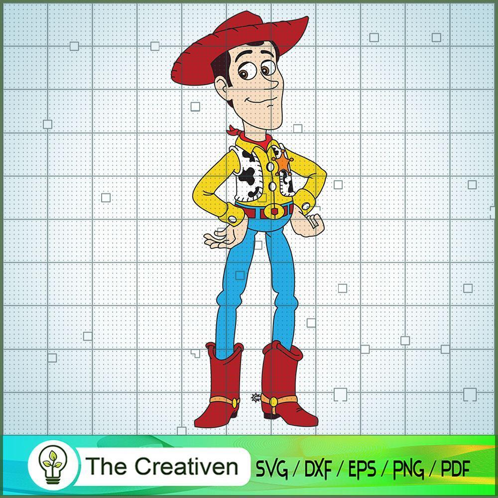Woody SVG Cut File for Cricut & Silhouette 1 Woody SVG Cut File for Cricut & Silhouette