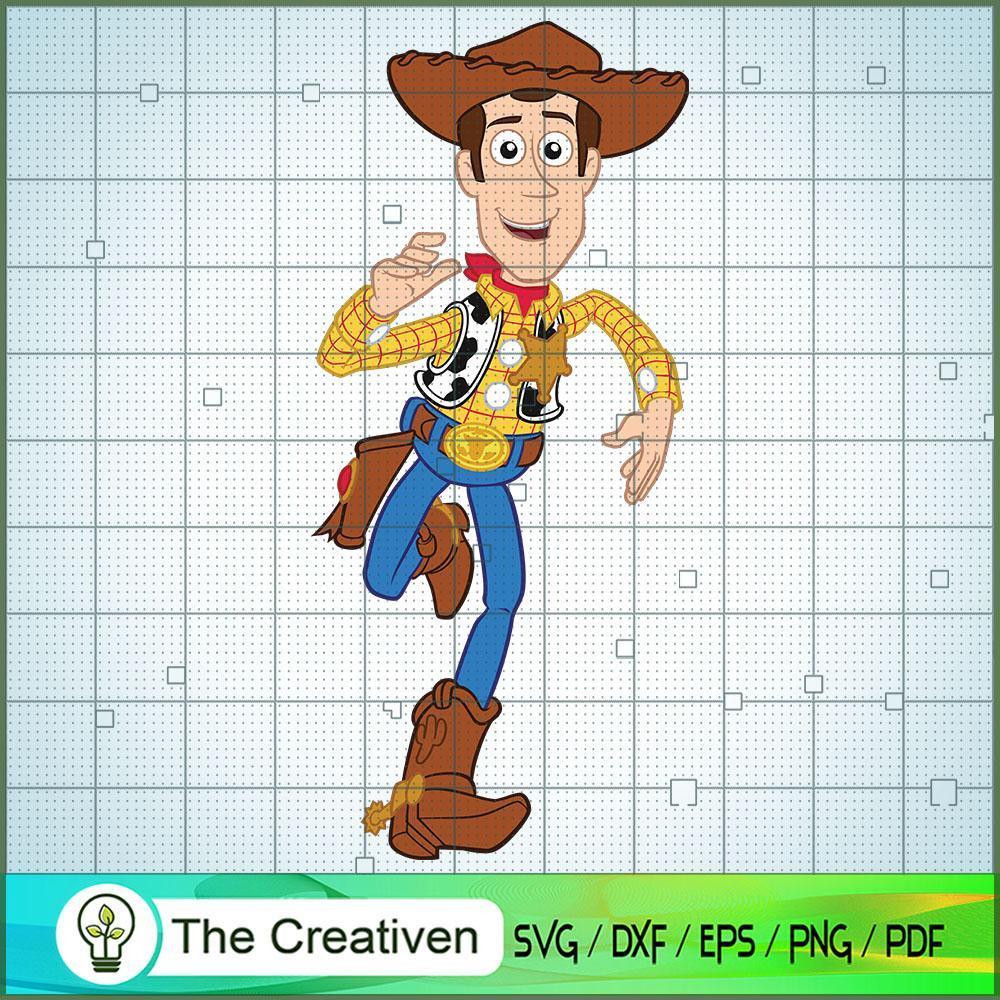 Woody Toy SVG Cut File for Cricut & Silhouette 1 Woody Toy SVG Cut File for Cricut & Silhouette
