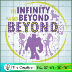 To Infinity And Beyond Buzz Lightyear  SVG Cut File fo Design 21349