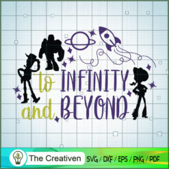 To Infinity And Beyond Jessi SVG Cut File for Cricut Design 21310